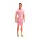 Picture of Mattel Barbie: Ken - Hawaiian Floral Jumpsuit Look with Brown Brides Hair Doll Fashionistas (HYT99)