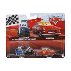 Picture of Mattel Disney Pixar: Cars On the Road - Double Clutch Daley & Jet Robinson Vehicles (Set of 2) (HTX17)