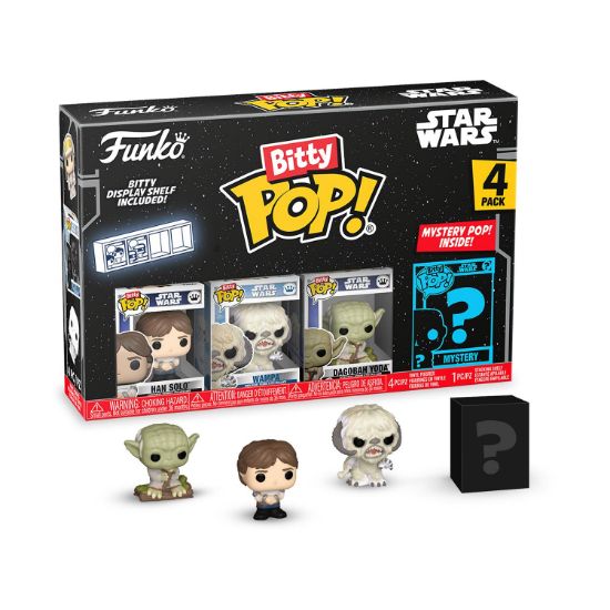 Picture of Funko Bitty Pop! 4-Pack Disney: Star Wars - Han Vinyl Figures