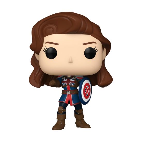 Picture of Funko Pop! Marvel: What If - Captain Carter (Special Edition) #1468 Bobble-Head Vinyl Figure