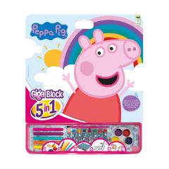 Picture of AS Giga Block Drawing Set 5 in 1 Peppa Pig (1023-62751)