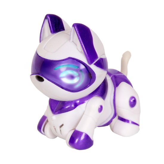 Picture of AS Robot Teksta Micro-Pet - White/Purple Kitty (1030-51316)