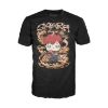 Picture of Funko Funko Pop! & Tee (Adult): Naruto - Gaara (Glows in the Dark) Vinyl Figure and T-Shirt (L)