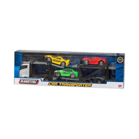 Picture of Teamsterz Car Transporter with Die-Cast Cars For Ages 3+