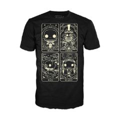 Picture of Funko Boxed Pop! Tees (Adult) Disney: The Nightmare Before Christmas - Tarot Card T-Shirt (L)