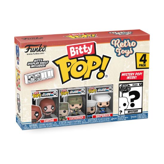 Picture of Funko Bitty Pop! 4-Pack: Retro Toys: GI Joe Vinyl Figures