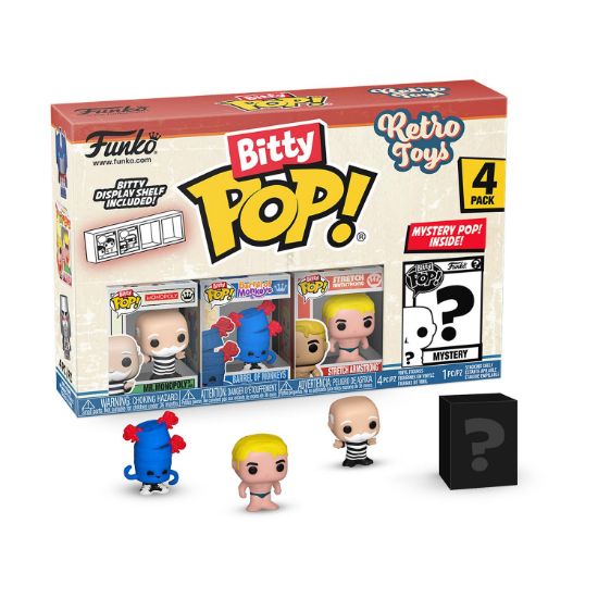 Picture of Funko Bitty Pop! 4-Pack: Retro Toys: Mr. Monopoly Vinyl Figures