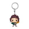 Picture of Funko Pocket Pop!: Demon Slayer - Tanjiro Kamado (Sun Breathing) Vinyl Figure Keychain