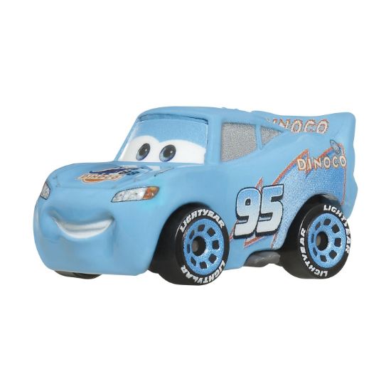 Picture of Mattel Disney Cars: Mini Racers - Dinoco Lightning McQueen Vehicle (JGN96)