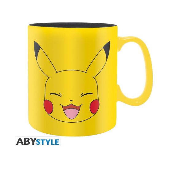 Picture of Abysse Nintendo: Pokemon - Pikachu Face Mug (460ml) (ABYMUGA166/ABYMUGA564)