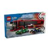 Picture of LEGO® City: F1® Truck with RB20 & AMR24 F1® Cars (60445)