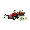 Picture of LEGO® City: Red Farm Tractor with Trailer & Sheep (60461)