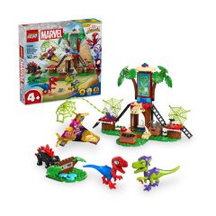 Picture of LEGO® Marvel: Spidey And His Amazing Friends - Spidey and Gobby’s Raptor Battle at Tree House HQ (11200)