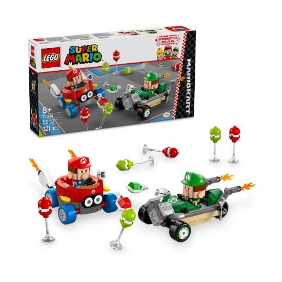 Picture of LEGO® Super Mario™: Mario Kart™ – Baby Mario vs. Baby Luigi (72034)