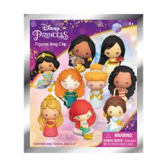 Picture of Monogram Disney: Ultimate Princess (Blind Bag/Random) 3D Foam Bag ClipsFigures