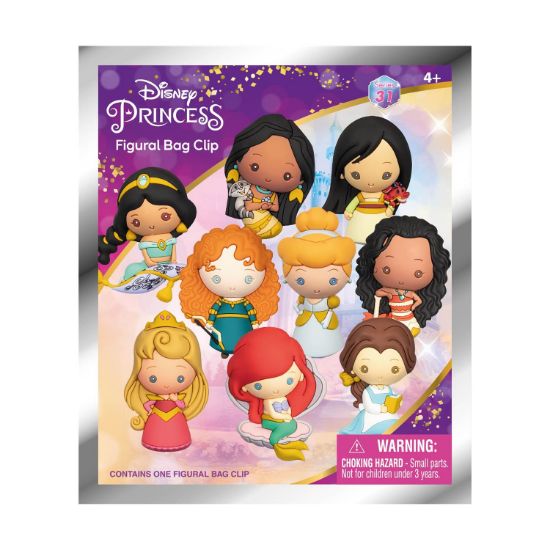 Picture of Monogram Disney: Ultimate Princess (Blind Bag/Random) 3D Foam Bag ClipsFigures