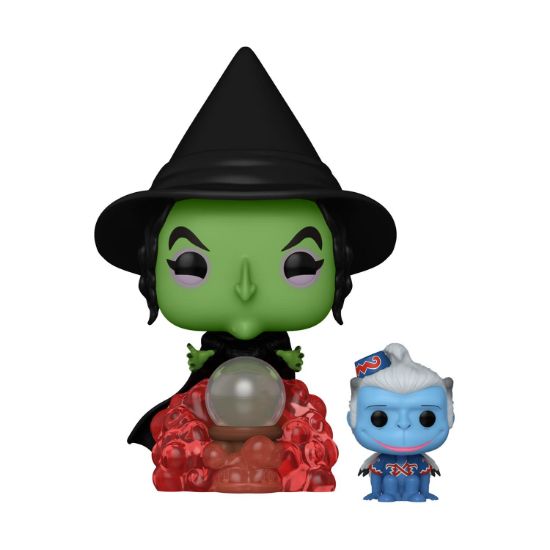 Picture of Funko Pop! Movies: The Wizard of Oz - Wicked Witch with Winged Monkey (Convention Special Edition) #1581 Vinyl Figure