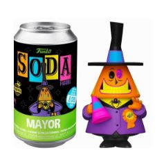 Picture of Funko Vinyl Soda: The Nightmare Before Christmas - Mayor (Blacklight)* (Special Edition) Collectible