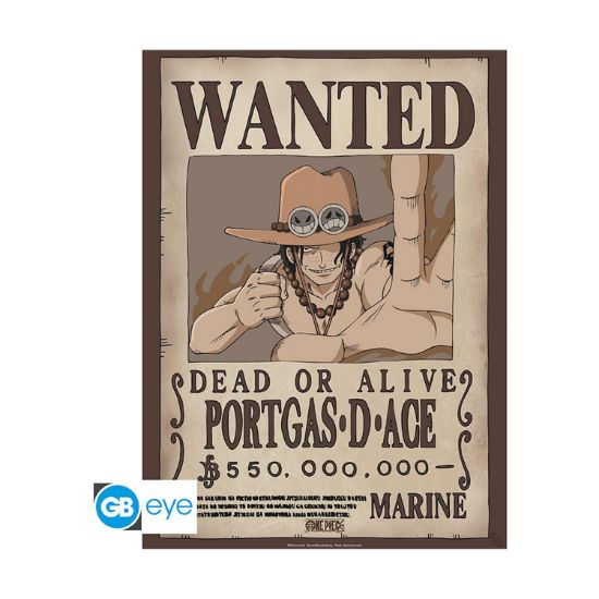 Picture of Abysse One Piece - Wanted Ace Poster Chibi (52x38cm) (GBYDCO258)