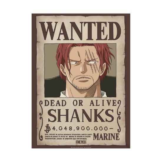 Picture of Abysse One Piece - Wanted Shanks Poster Chibi (52x38cm) (GBYDCO261)