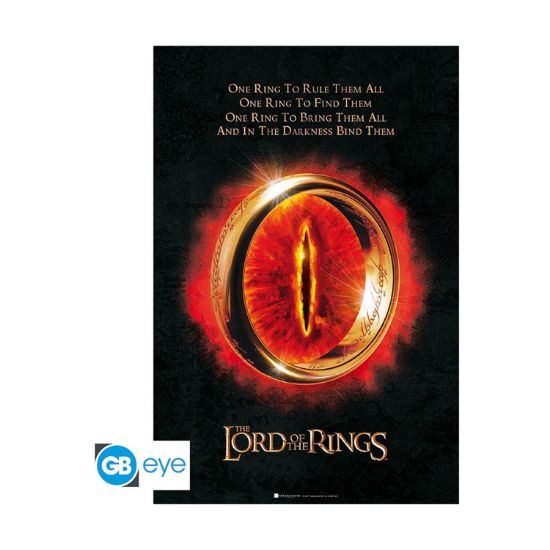 Picture of Abysse: Lord Of The Rings - The One Ring Maxi Poster (91.5X61) (ABYDCO774)