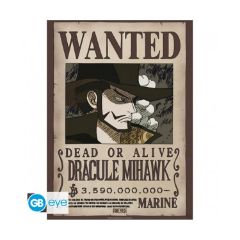 Picture of Abysse: One Piece - Wanted Mihawk Wano Chibi Poster (52X38) (GBYDCO627)