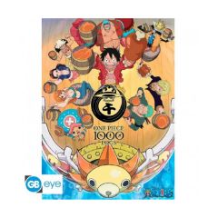 Picture of Abysse: One Piece - 1000 Logs Cheers Chibi Poster (52X38) (ABYDCO797)