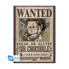 Picture of Abysse: One Piece - Wanted Crocodile Wano Chibi Poster (52X38) (GBYDCO640)