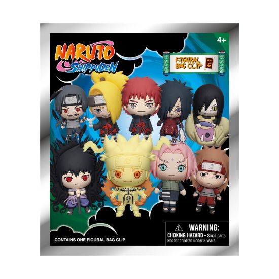 Picture of Monogram: Naruto (Blind Bag/Random) 3D Foam Bag Clips Figures