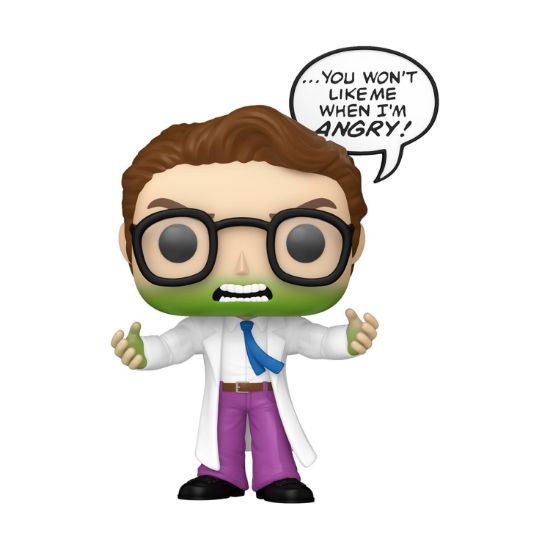 Picture of Funko Pop! Comics: Marvel - Bruce Banner (Don't Make Me Angry) #1417 Bobble-Head Vinyl Figure