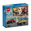 Picture of LEGO® City: Pizza vs. Fire Truck Race Car Pack (60458)