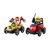 Picture of LEGO® City: Pizza vs. Fire Truck Race Car Pack (60458)