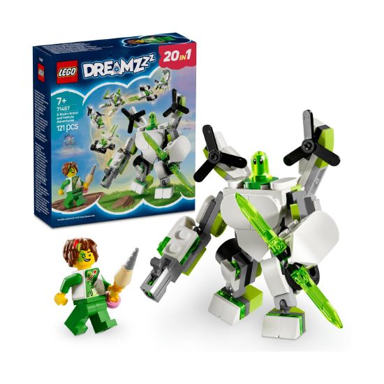 Picture of LEGO® DREAMZzz™: Z-Blob’s Robot and Vehicle Adventures (71487)