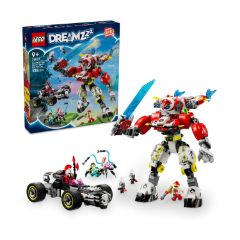 Picture of LEGO® DREAMZzz™: Cooper’s Tiger Mech & Zero’s Hot Rod Car (71497)