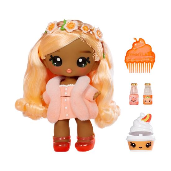 Picture of MGA Yummiland Large Doll + Lipgloss Pet- Pia Peach (120797)