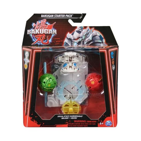 Picture of Spin Master Bakugan: Starter Pack - Special Attack Hammerhead/Bruiser/Ventri (20142186)