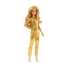 Picture of Mattel Barbie: Fashionistas - Doll with Gold Jumpsuit and Blonde Hair (HRH19)