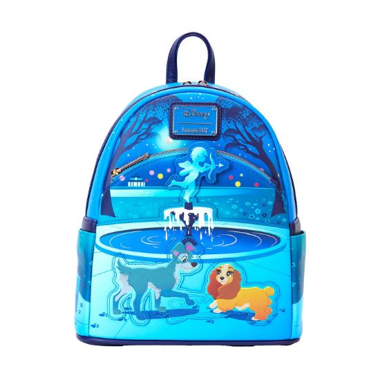 Picture of Loungefly Disney: Lady And The Tramp - 70th Anniversary Mini Backpack (WDBK3875)