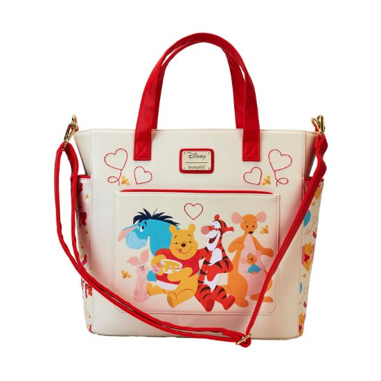 Picture of Loungefly Disney: Winnie The Pooh - Love Convertible Backpack And Tote Bag (WDTB3144)