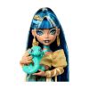 Picture of Mattel Monster High: Cleo DeNile - Fashion Doll with Pet (HXH74)