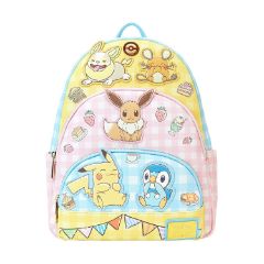 Picture of Loungefly Pokemon: Cafe Tripple Pocket Backpack (PMBK0313)