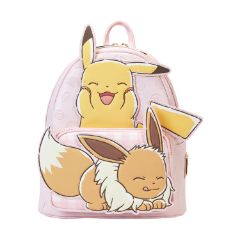 Picture of Loungefly Pokemon: Pikachu & Eevee Mini Backpack (PMBK0312)