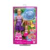 Picture of Mattel Barbie: Family & Friends - Barbie Malibu & Club Chelsea Sister PicNic Dolls (JBF43)