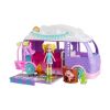 Picture of Mattel Polly Pocket: Tiny Worlds Big Surprises! - Glamping Camper Van Vehicle Playset (JCC32)