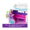 Picture of Mattel Polly Pocket: Tiny Worlds Big Surprises! - Glamping Camper Van Vehicle Playset (JCC32)