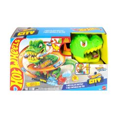 Picture of Mattel Hot Wheels City: T-Rex Πυροσβεστικός Σταθμός (JBM73)