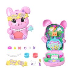 Picture of Mattel Polly Pocket: Tiny Worlds - Tea Party Bunny Playset (JCR40)