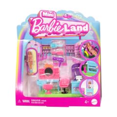 Picture of Mattel Mini Barbieland: Collectible Hair Salon - Playset with Mini Doll (JCR32)