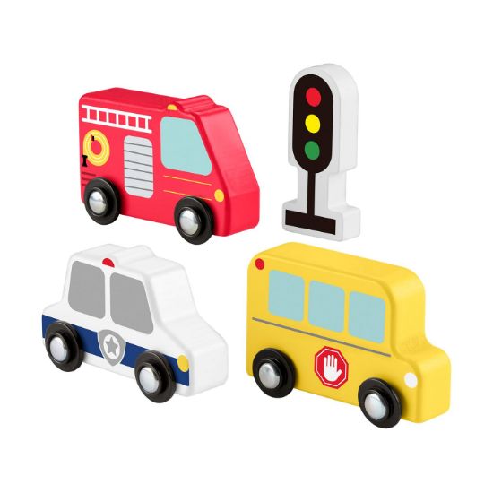 Picture of Fisher Price® : Wooden Vehicle Pack (JCY32)