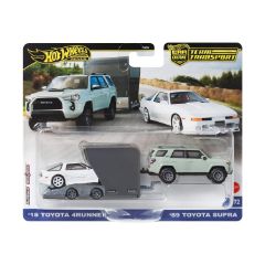 Picture of Mattel Hot Wheels: Premium Car Culture Team Transport -'18 Toyota 4Runner & '89 Toyota Supra (HRV37)